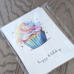 Colorful Assorted Pack Of 5  Birthday Cards